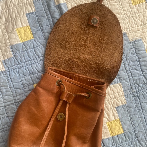 Leather backpack - Picture 4 of 5